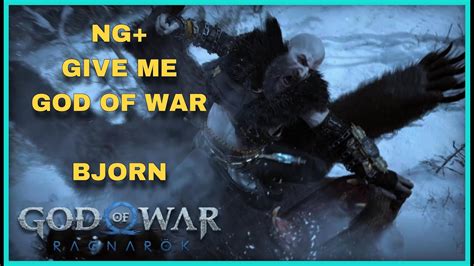 Bjorn Boss Fight On Give Me God Of War New Game Plus 1 YouTube