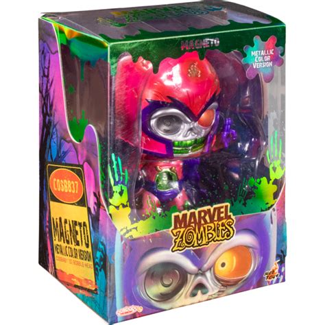Marvel Zombies Magneto Metallic Cosbaby S Hot Toys Figure By Hot Toys Popcultcha