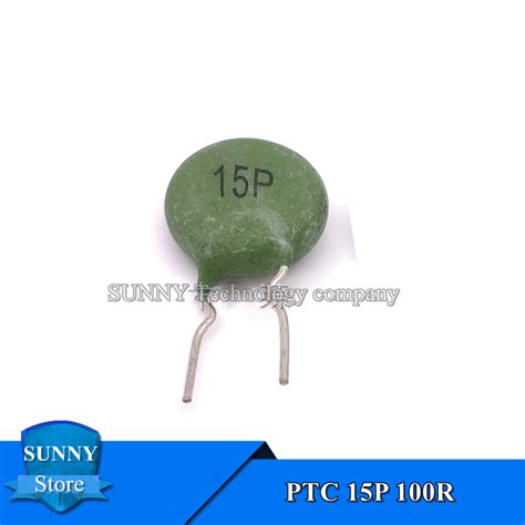 10ชิ้นเครื่องเชื่อม PTC SY 15P 100R เทอร์มิสเตอร์15P101R PTCSY15P101R ...