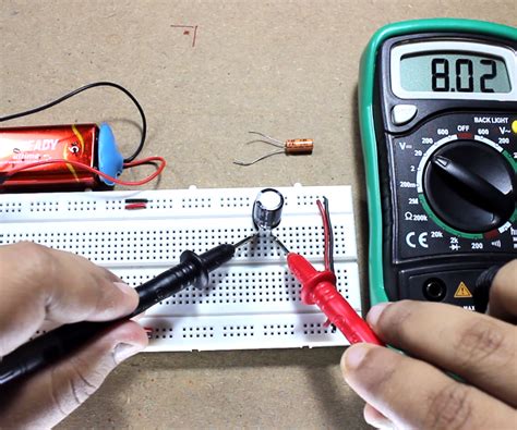 How To Test A Capacitor By Using Multimeter 3 Steps Instructables