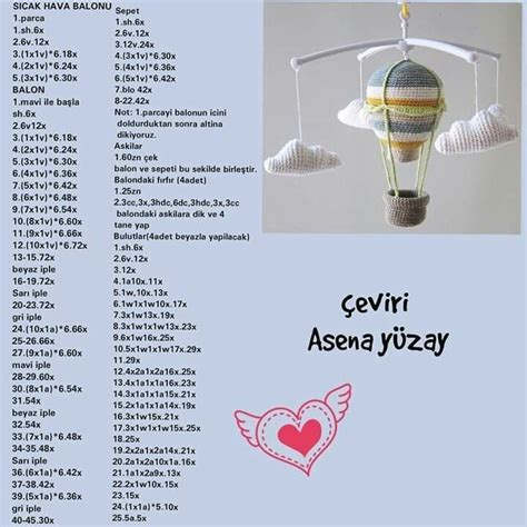 Best Crochet Hot Air Balloon Baby Mobile Free Pattern Artofit