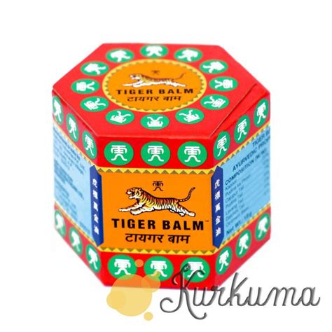 Бальзам "Тигр" красный, 21 гр (Tiger Balm) - Магазин Kurkuma в Новосибирске