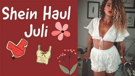 Shein Haul Juli Shein Haul Deutsch Schein Haul YouTube