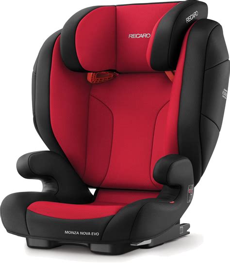 Recaro Monza Nova EVO Seatfix - fotelik samochodowy | Racing Red Ewozki.eu