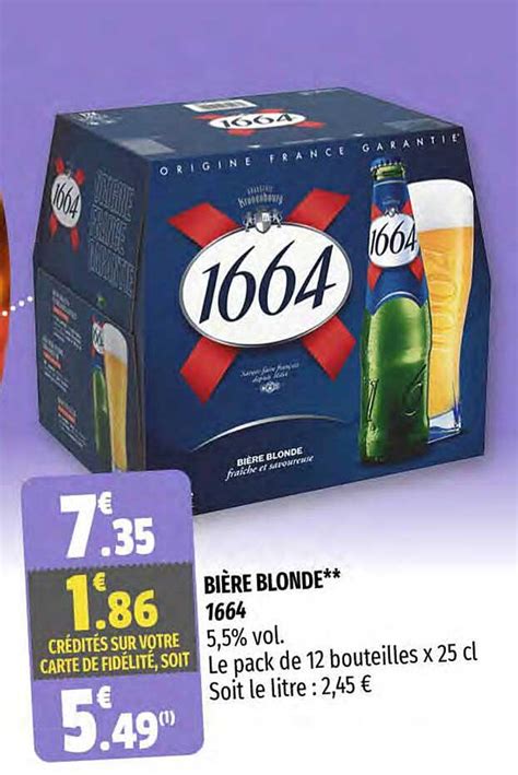 Promo Bi Re Blonde Chez Coccimarket Icatalogue Fr