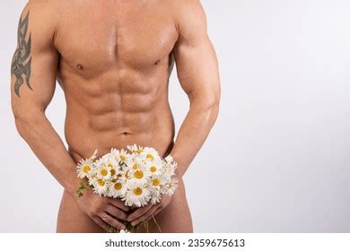 Two Handsome Guys Posing Naked Rose Stock Photo 417223474 Shutterstock