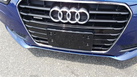 Audi A Front License Plate Bracket Dael Casandra