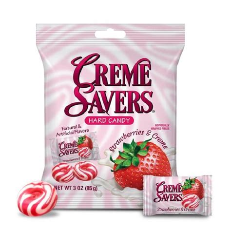 Creme Savers Strawberries & Creme | Strawberry Candy | SweetServices.com