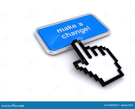 change button  white stock illustration illustration
