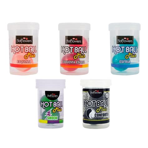 Bolinha Íntima do Prazer Hot Ball Plus Dupla Hot Flowers Shopee Brasil