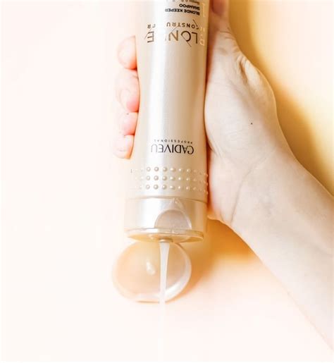 Shampoo Blonde Reconstructor Keeper Ml Cadiveu Ml