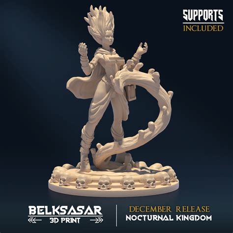 STL File Nocturnal Bloomage D Nude And Normal D Printing Template To