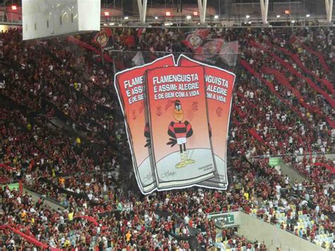 Que Lindo Torcida Do Flamengo Faz Mosaico Em Homenagem A ZiraldoJogada