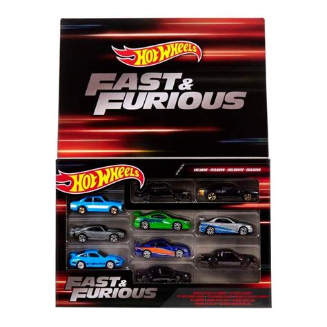 Vehículo de Colección Hot Wheels Collector Fast Furious Paquete de Autos Walmart en línea