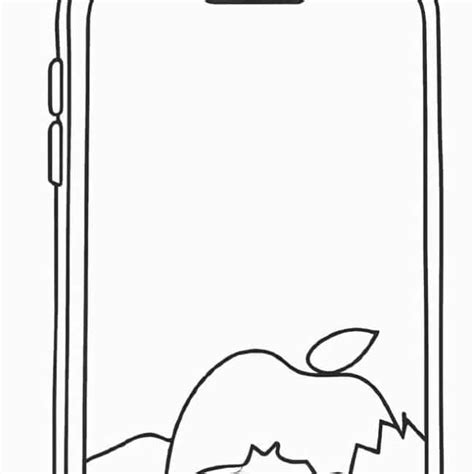 Desenho De Iphone Para Imprimir E Montar - 40+ Desenhos de iPhone para Imprimir e Colorir/Pintar
