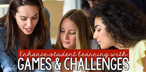 Enhance Learning With Games And Challenges Learning In Room