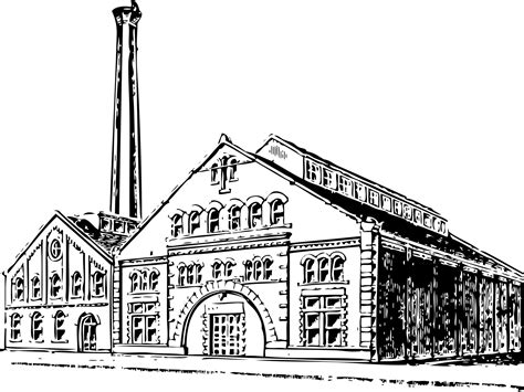 Factory clipart industrial revolution, Factory industrial revolution ...