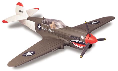 New Ray Ww Ii Scale Curtiss P Warhawk Plastic Model Buy