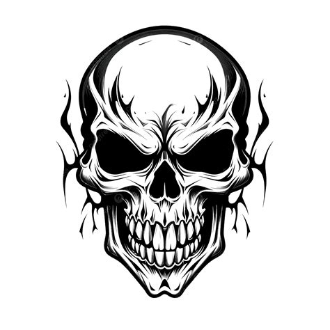 Danger Horror Skull, Skull, Skeleton, Death PNG Transparent Image and ...