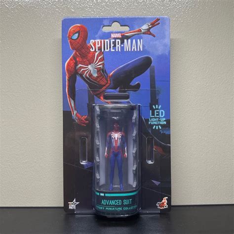 Hot Toys Spiderman Miniature Hall Of Armor On Carousell