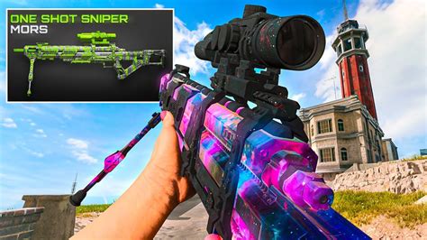 The New One Shot Mors Sniper Rifle Is Insane On Rebirth Island Youtube