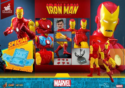 Classic Marvel Comics Iron Man Lands At Hot Toys With New Figure