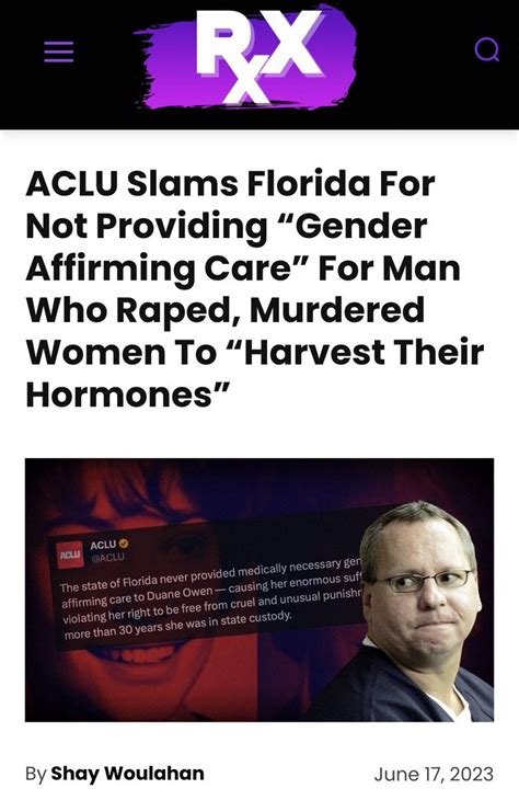 Genevieve Gluck On Twitter This Week A Trans Activist Who Claims To Be A Lesbian Was Sent To