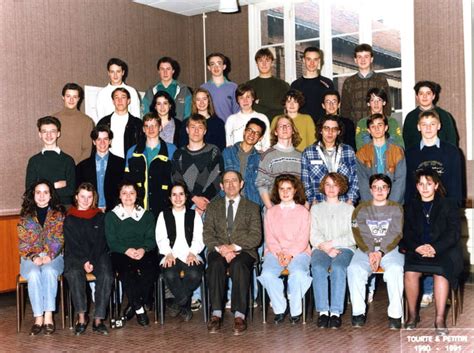 Photo de classe Seconde de 1991 Lycée Gay Lussac Copains d avant