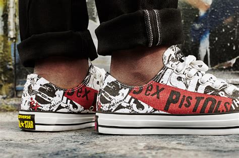 Estilo Punk Y Rock Con Las Nuevas Converse All Star Sex Pistols