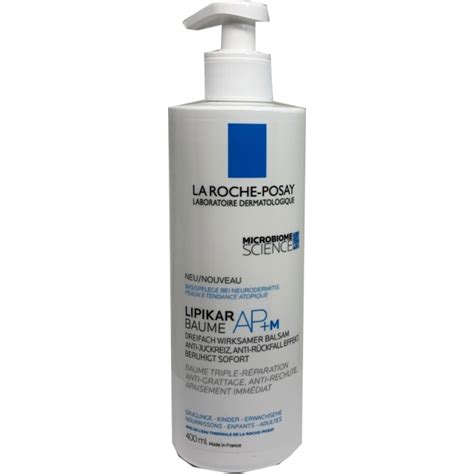 ROCHE POSAY LIPIKAR BAUME AP +M, 400 ml schon ab 17.99 EUR, PZN 16349153