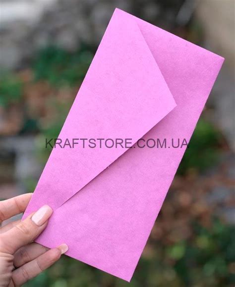 Крафт конверт DL, лаванда | Купить в Kraftstore