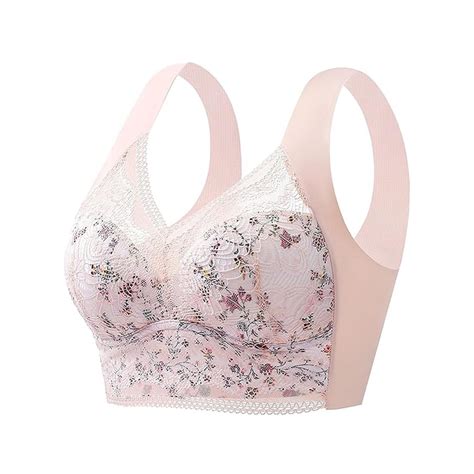 Beige Wireless Bras For Women S Back Bra Large Chest Small And Thin Bra Lingerie For Women