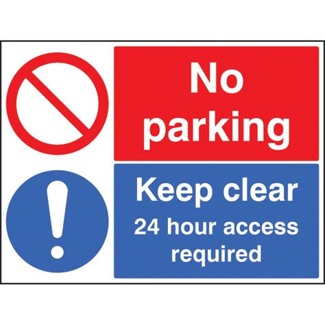 parking  clear  hour access required
