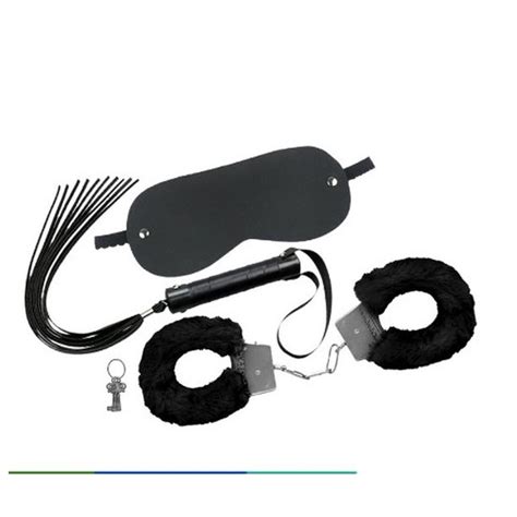 Kit Dominatrix Algemas Sensual Sexy Venda Tapa Olhos Chicote Sex Shop Shopee Brasil