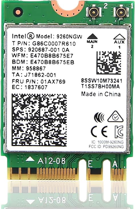 Amazon | インテル Dual Band Wireless-AC 3168 5GHz/2.4GHz 433Mbps 802.11ac ...