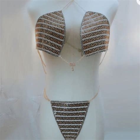 Rhinestone Crystal Sexy Bra Jewellery Shiny Lingerie Jewelry Etsy