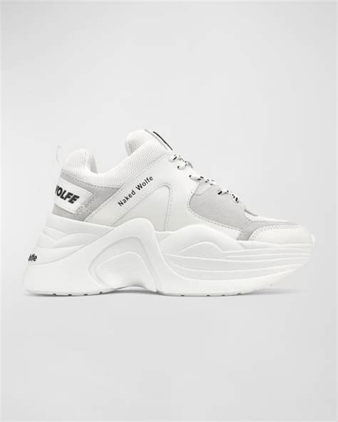 Naked Wolfe Track Flatform Fashion Sneakers Neiman Marcus