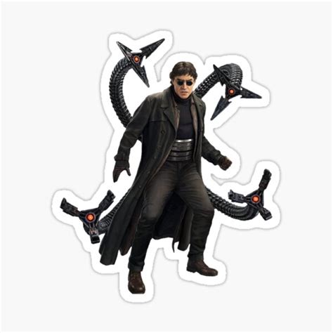 Doctor Octopus Sticker For Sale By Palmyr Redbubble