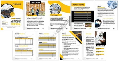 10 Free Job Proposal Templates With Cover Pages In Ms Word Artofit