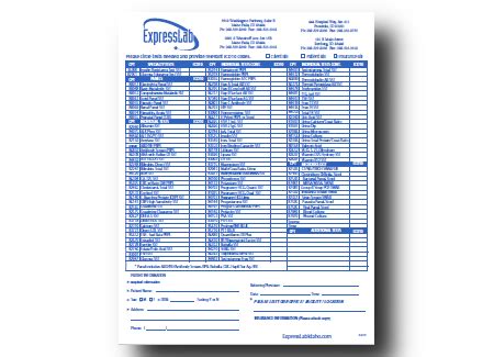 lab requisition forms