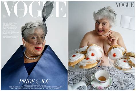 Miriam Margolyes Poses Naked For British Vogue As She Makes Cover Debut Aged