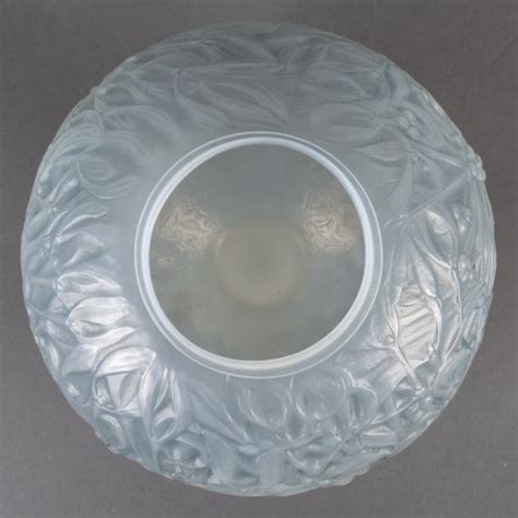 Ren Lalique Vase Gui Mistletoe Ref