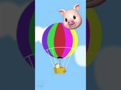 MISS RABBIT DANCING IN THE HOT AIR BALLOON PEPPA PIG MY FRIEND