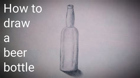 Draw Beer Bottle