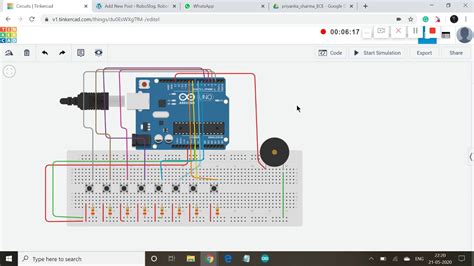 Piano Video Arduino Tinkercad Tutorials Youtube