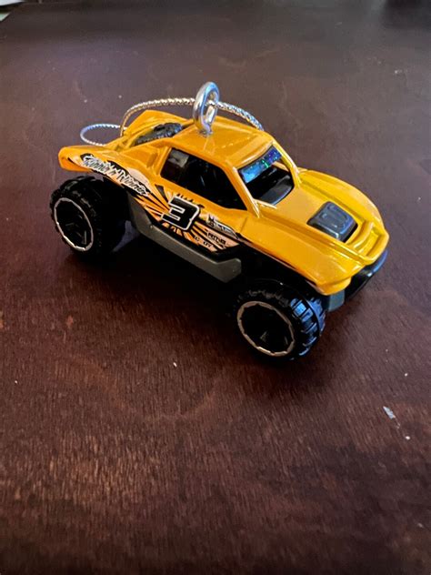 Hot Wheels Twinnin N Winnin UTV YELLOW Christmas Tree Ornament Etsy