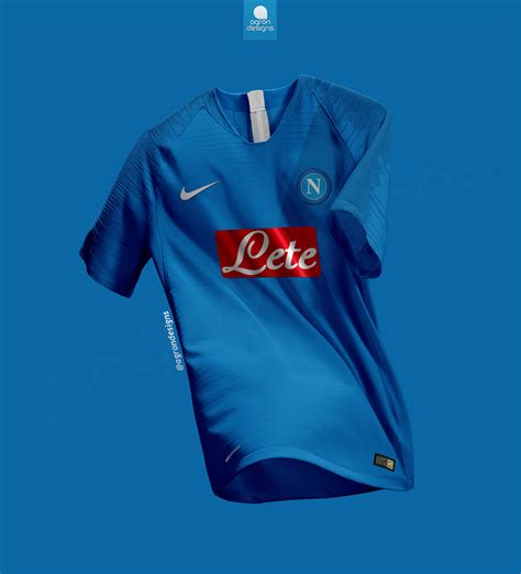 Nike Ssc Napoli Home Kit Concept