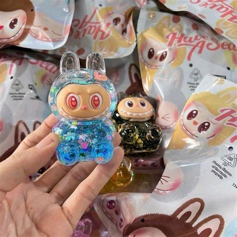 Túi mù charm nước labubu nước siêu hot siêu cute Labubu nước đồ dùng trang trí túi là