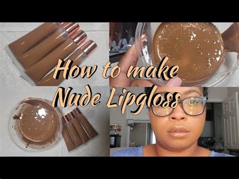 How To Create Nude Lipgloss Liquid Pigments Small Business Journey