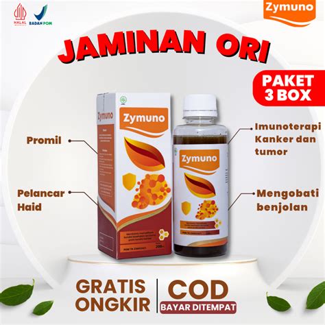 Jual Zymuno Original Herbal Aman Paket 3 Box Sebagai Imunoterapi